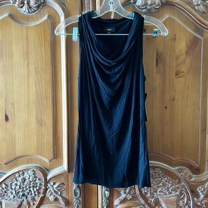 Mossimo black cowl neck tank top NWT
